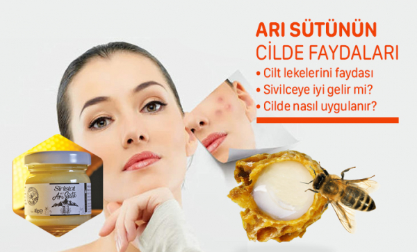Arı Sütünün Cilde Faydaları, Sivilce, Akne, Cilt Lekelerine Etkisi